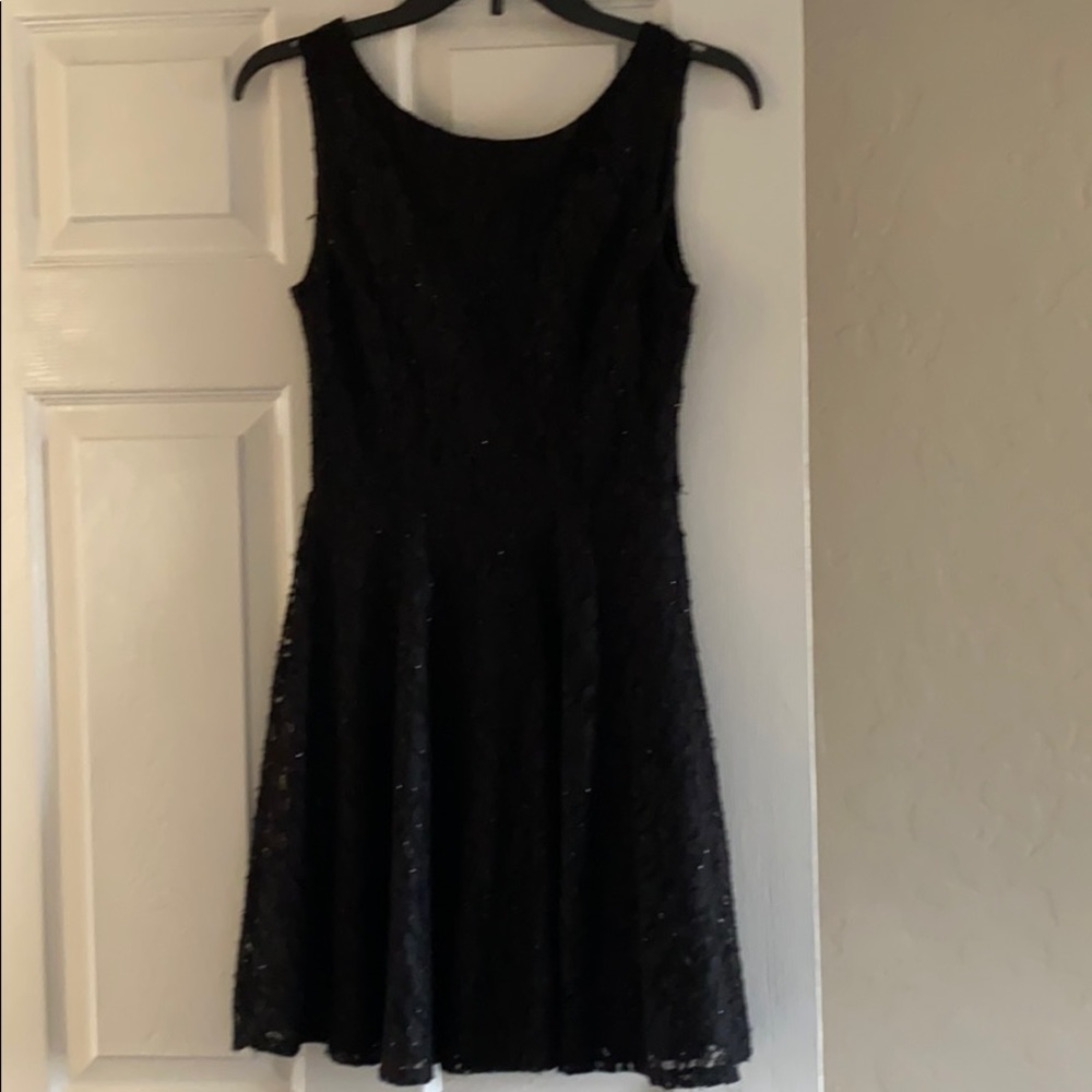 Little black lace dress. Size 3